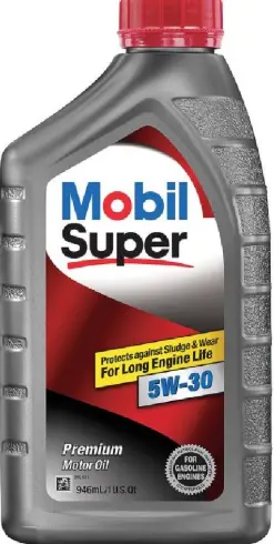MOBIL - SUPER 5000 Synthetic Blend 5W30 Motor Oil 6/1 Qt