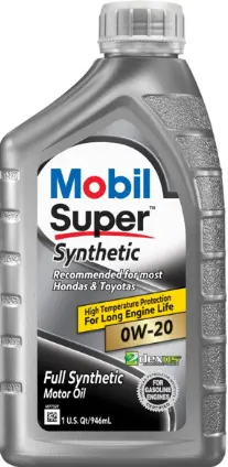 MOBIL - SUPER Synthetic 0W20 Motor Oil 6/1 Qt