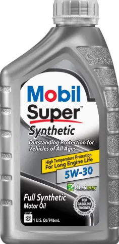 MOBIL - SUPER Synthetic 5W30 Gen 3 Motor Oil 6/1 Qt