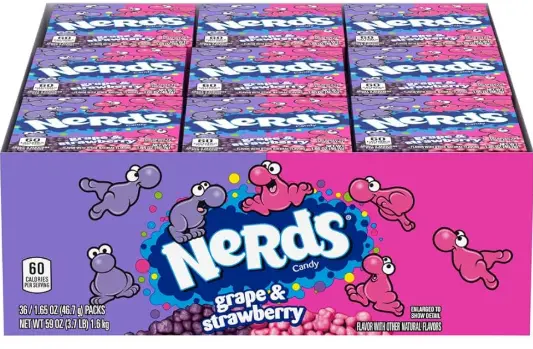 Nerds Grape & Strawberry 36ct 1.65oz