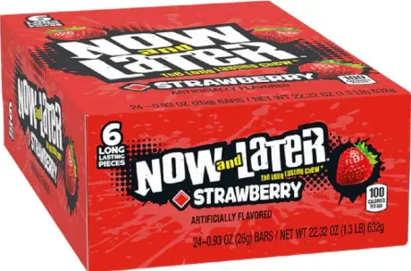 Now & Later Strawberry 24-0.93oz