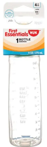 Nuk First Essential Baby Bottles 6-9oz