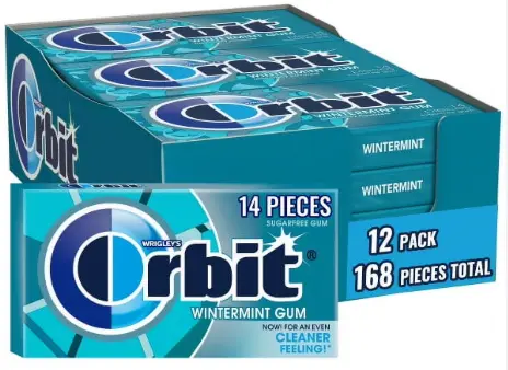 Orbit Wintermint Gum 12-14 CT