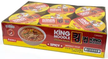 Paldo King Noodles Spicy Chicken 6-3.88oz