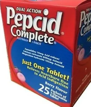 Pepcid Complete 25 Tablets