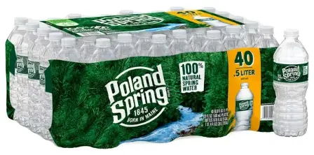 Poland Spring Water 16.9oz 40ct