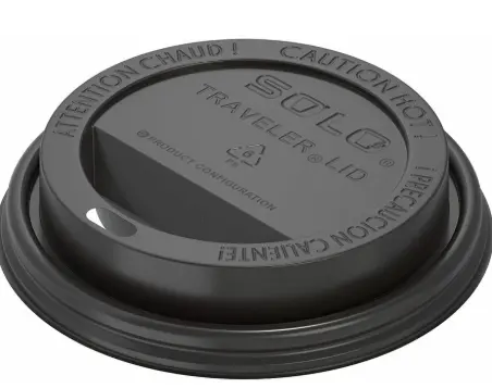  Coffee Lids 10-20 Black