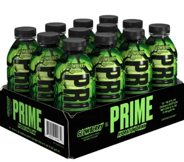 Prime 16.9 12 Pack Glowberry/X