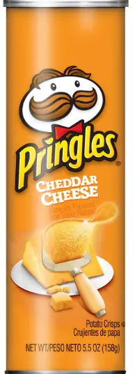 Pringle Big Cheddar Cheese 14-5.5 Oz