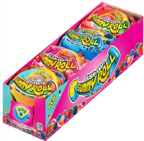 Push Pop Gummy Roll 8-1.4oz