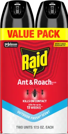 Raid Ant Roach Outdoor Fresh 2 Pack