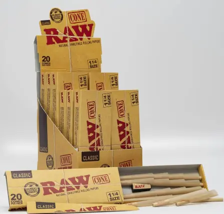 Raw Cone Classic 1 1/4 12-20pk