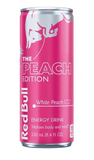 Red Bull Summer White Peach 8.4 Oz