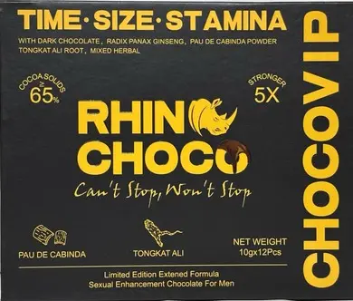 Rhino Choco 12 Pcs