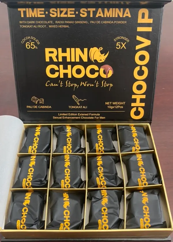Rhino Choco Mango 12 Pcs