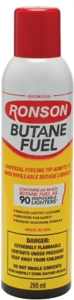 Ronson Butane Fuel 290 ml - Single