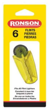 Ronson Flints 12-6CT Flints