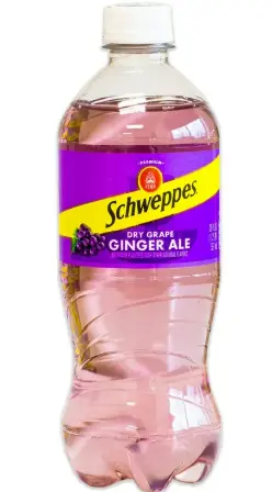 Schweppes Ginger Ale Dry Grape 24-20 Oz (Deposit Included)