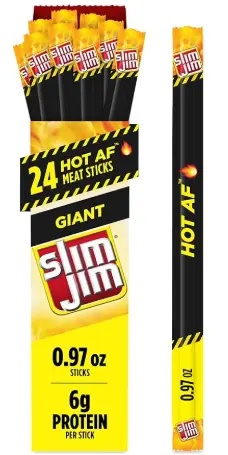 Slim Jim Giant Hot Af Stick 24-0.97 Oz