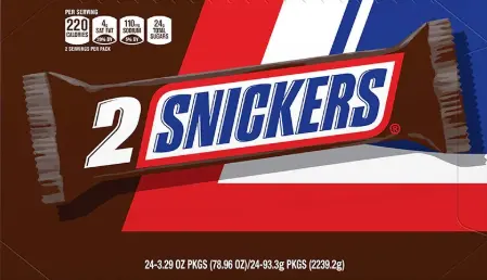 Snickers 2 Bars King 24-3.29oz