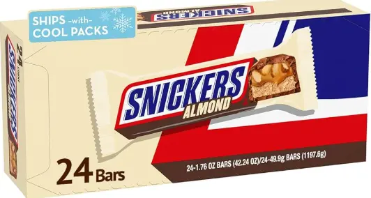 Snickers Almond Chocolate 24-1.76