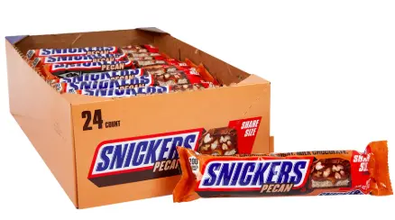 Snickers Share Size Pecan 24-2.82 Oz