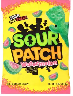 Sour Patch Kids Watermelon Peg Bag