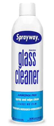 Sprayway Glass Cleaner Ammonia Free - 19 Oz