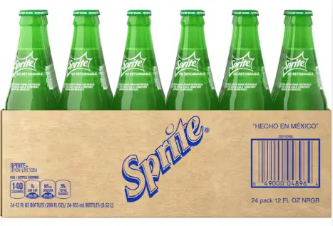 Sprite Mex Glass 24-355ml (Deposit Included)