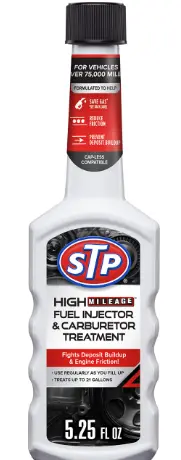 STP High Mileage Fuel Injector & Carb - 5.25 Oz