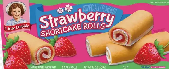 Strawberry Shortcake Rolls