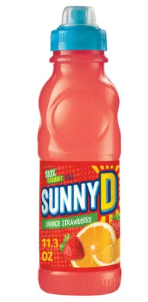 Sunny D - 13 Oz Orange Strawberry