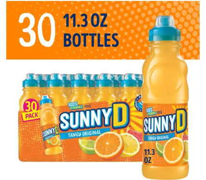 Sunny D Tangy Original 30-11.3oz