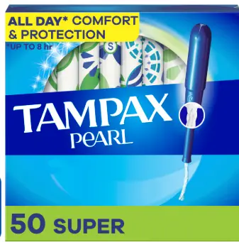 Tampax Super Unscented 6 PK