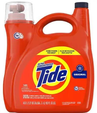 Tide Ultra LQ Laundry Detergent Original 163 Oz