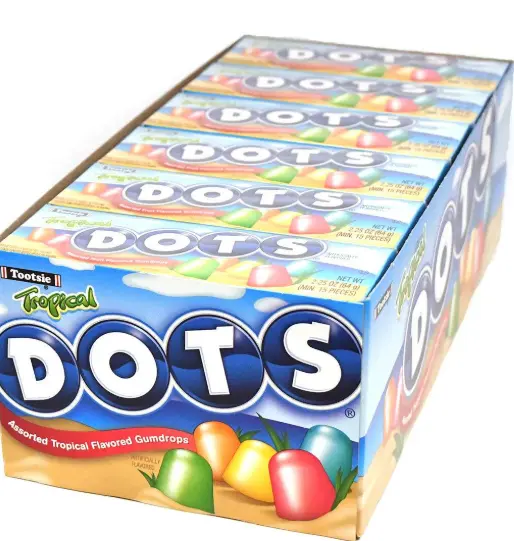 Tootsie Dots Tropical 24-2.25oz
