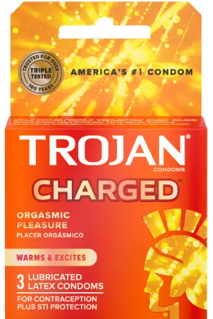 Trojan Charged Orange 6-3ct