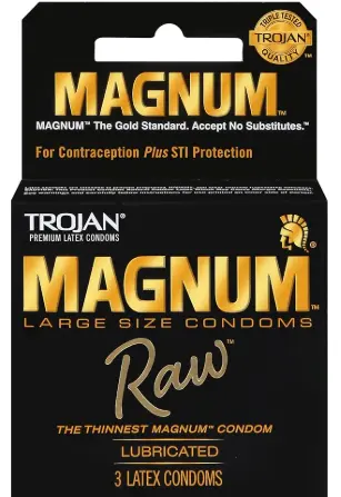 Trojan Magnum Large Raw 6-3ct