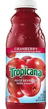 Tropicana - 32 Oz Cranberry Juice