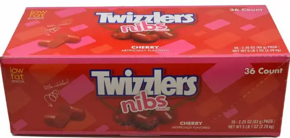 Twizzlers Nips Candy 36ct 2.25oz