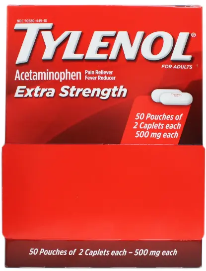 Tylenol Extra Strength Loose 50-2ct