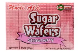 Uncle Al's Wafers Strawberry 12-2.75 Oz