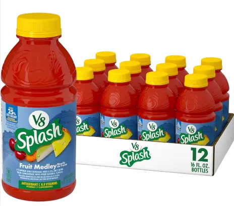 V8 - 16 Oz Bottle Splash Fruit Medley