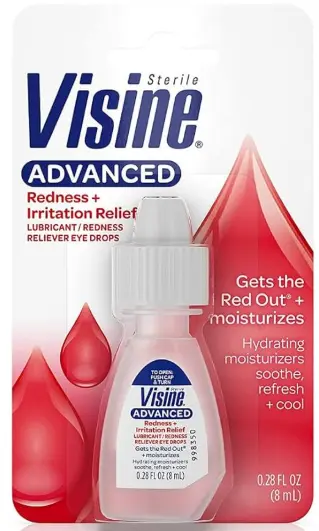 Visine Advance Red Eye Hydrating 12-0.28oz