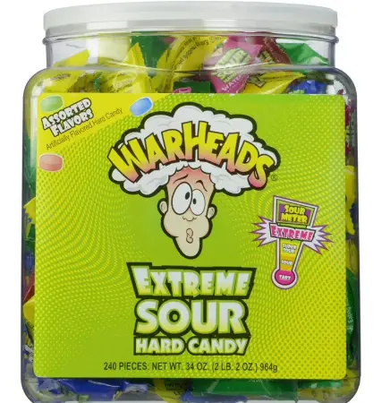 Warheads Extreme Sours 240ct
