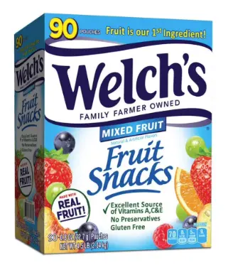 Welch's Fruit Snacks 90ct