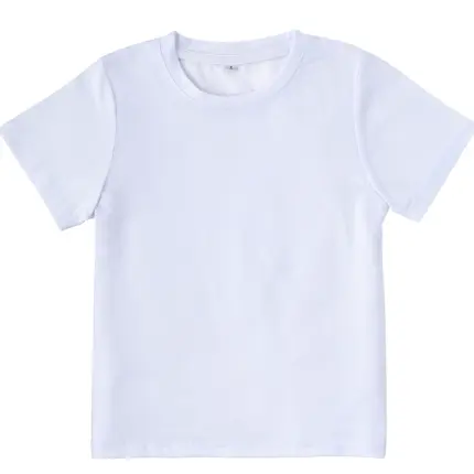 White T Shirt Round Neck Small 6pk