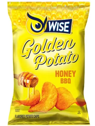 Wise Honey BBQ Chips 18/3.5oz