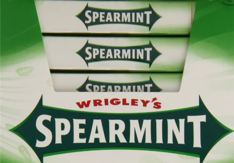 Wrigleys Slim Spearmint 10-15