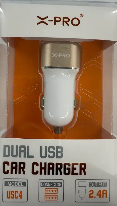 X-Pro USC4 Dual Usb Car Adapter Premium